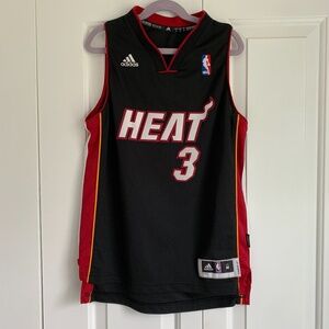 Authentic kids jersey -Heat 3 Wade
